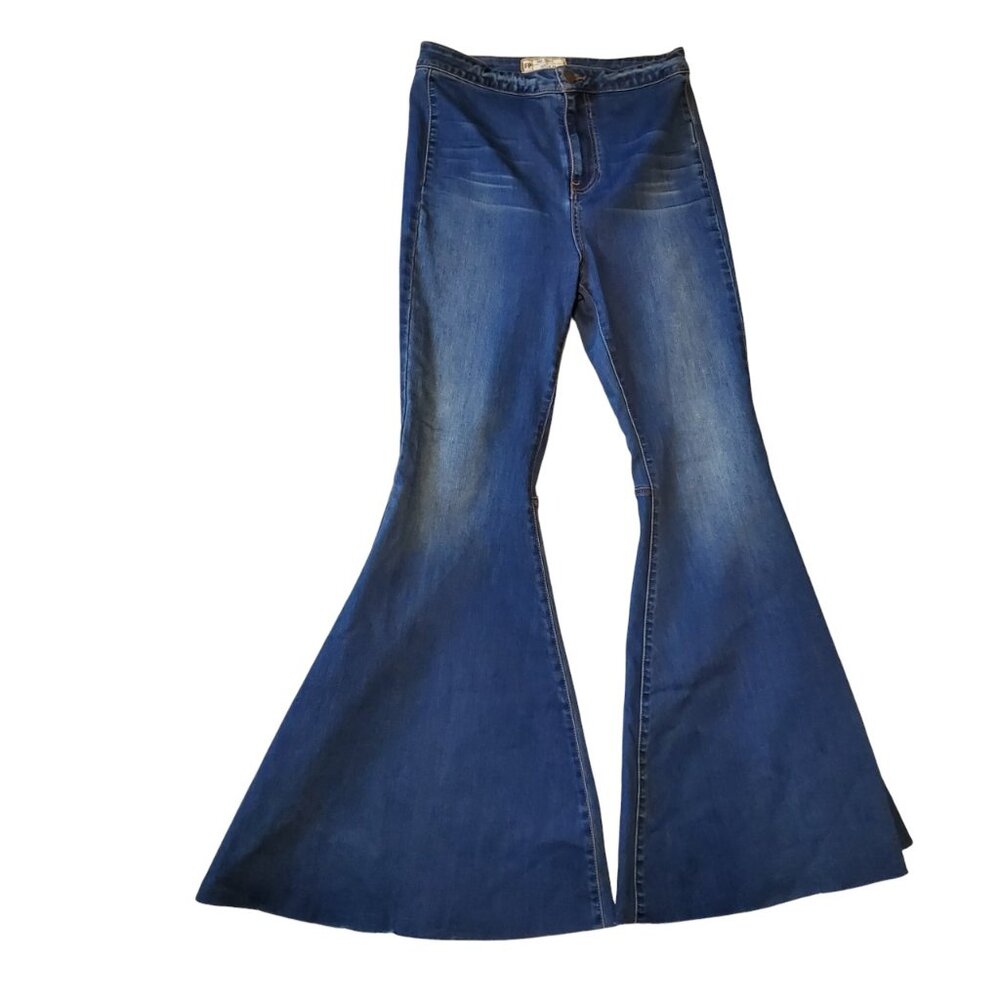 Free People Extreme Elephant Flare Jeans Size 29
